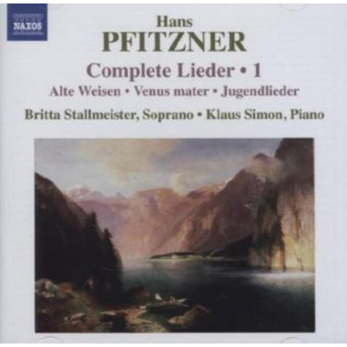 Hans Pfitzner - Sämtliche Lieder Vol.1