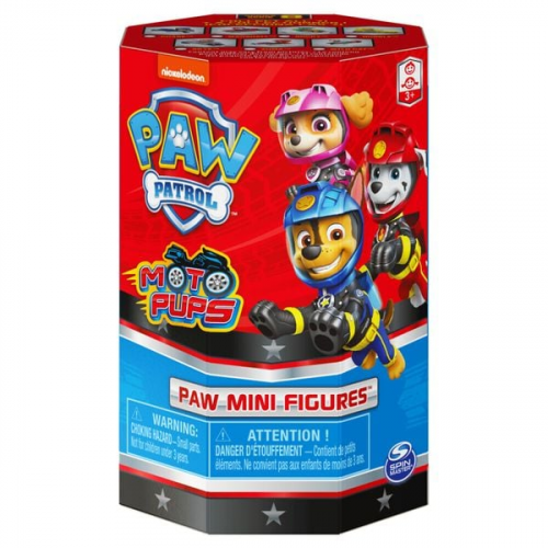 Spin Master - Paw Patrol - Moto Pups - Minifiguren, sort.