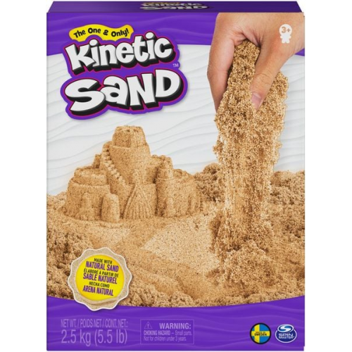 Spin Master - Kinetic Sand - Kinetic Sand - Braun (2,5 kg)