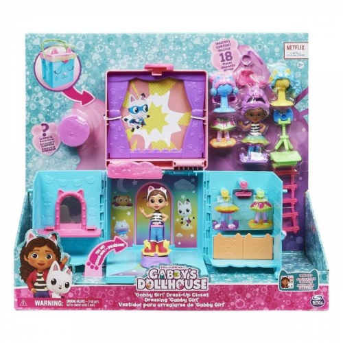 Spin Master - Gabbys Dollhouse - Rainbow Closet Kleiderschrank