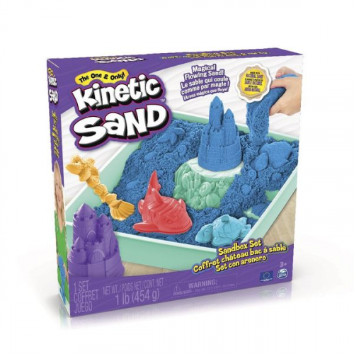 Kinetic Sand Sandbox Set Blau