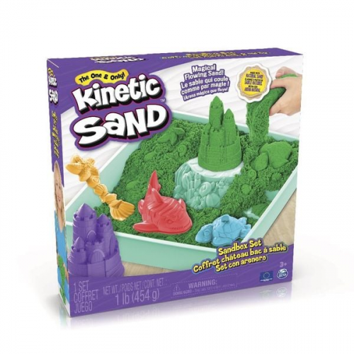 Kinetic Sand Sandbox Set Grün