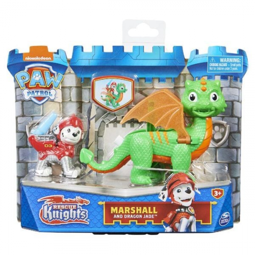 Spin Master - Paw Patrol - Knights Hero Figuren Marshall