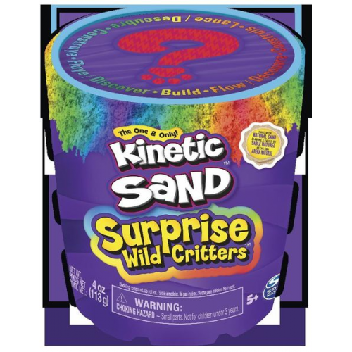 Kinetic Sand Surprise mit 113 g Kinetic Sand, Tierfigur und Accessoires