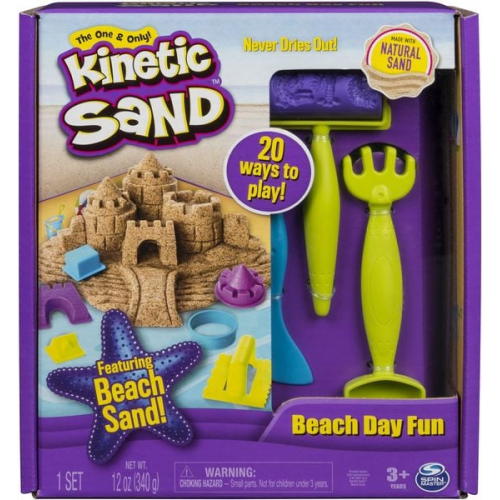 Spin Master - Kinetic Sand - Beach Day Fun Kit (340g)