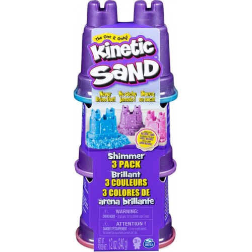 Kinetic Sand Schimmer Sand 3er Pack 340 g