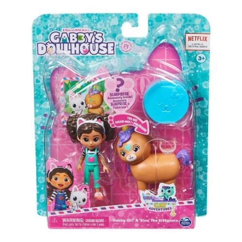 Spin Master - Gabbys Dollhouse - Cat-tivity Pack - Kittycorn Pferd