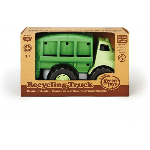 Green Toys - Müllwagen für Recycling grün