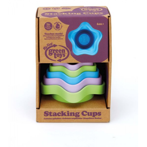 Green Toys - Stapelspiel Becher 6 Teile