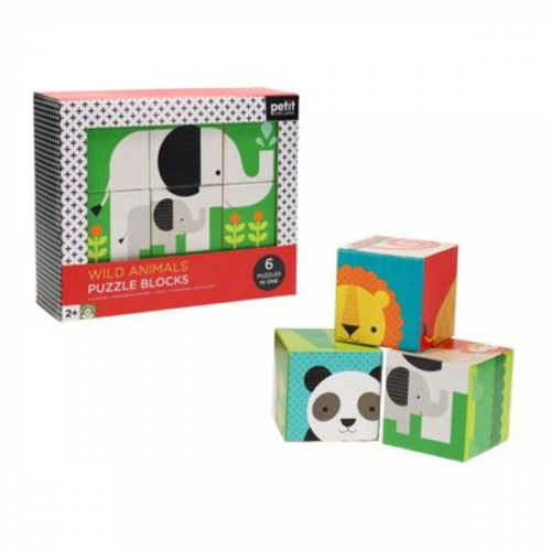 Wild Animals Puzzle Blocks