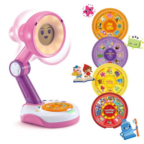 VTech - Funny Sunny, die interaktive Lampen-Freundin pink