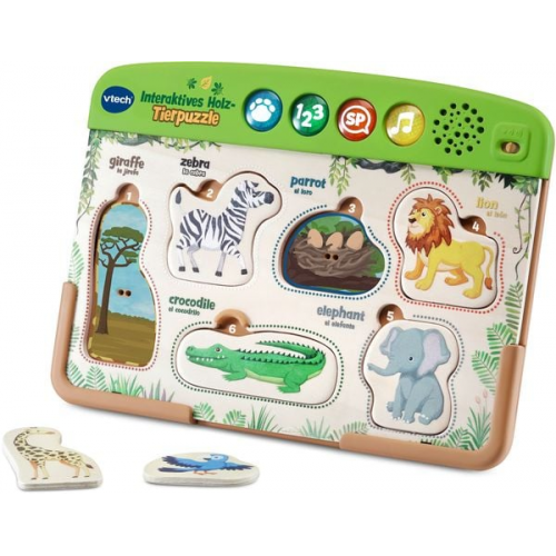 Vtech Baby - Interaktives Holz-Tierpuzzle