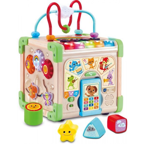 Vtech Baby - Interaktiver Holz-Spielwürfel