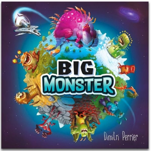 Asmodee SKED0013 - Big Monster, Legespiel, Strategiespiel, Skellig Games