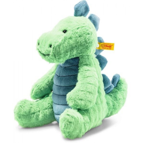 Steiff - Soft Cuddly Friends Spott Stegosaurus 28cm grün/petrol sitzen