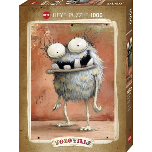 Heye - Standardpuzzle - Zozoville Monsta Hi! 1000 Teile