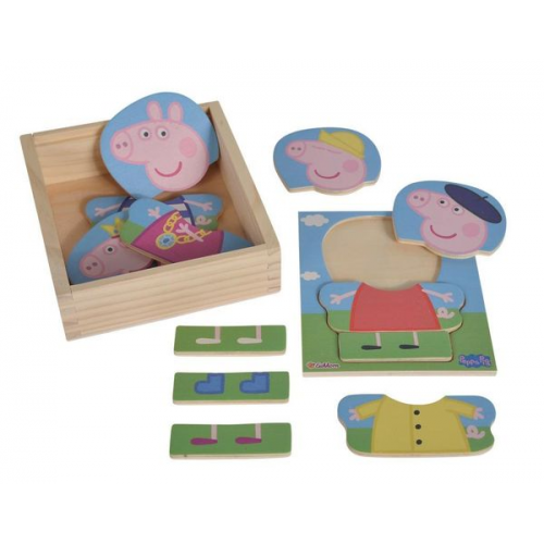 Eichhorn 109265707 - Peppa Pig Umziehpuzzle