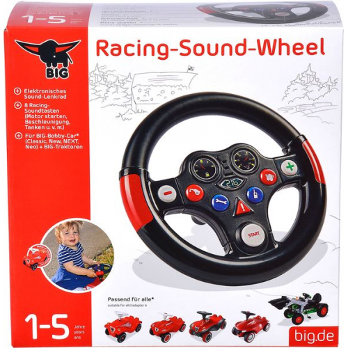 BIG Bobbycars und Zubehör - Racing - Sound Wheel