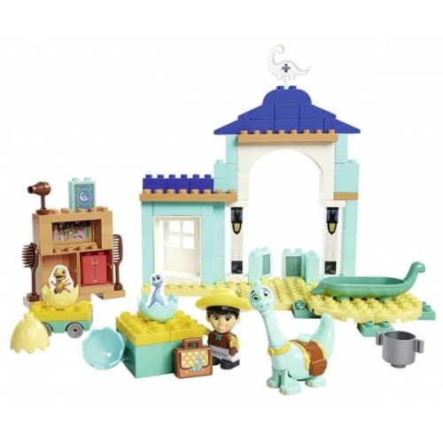BIG 800057184 - BIG Bloxx Dino Ranch Hatchery, 86-teilig, Baustein-Set