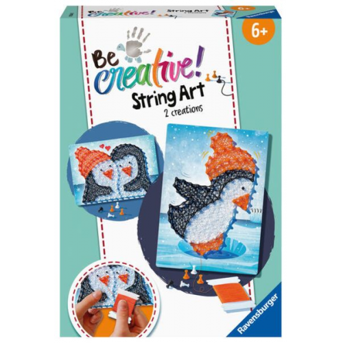 Ravensburger - Be creative - String Art Pinguine