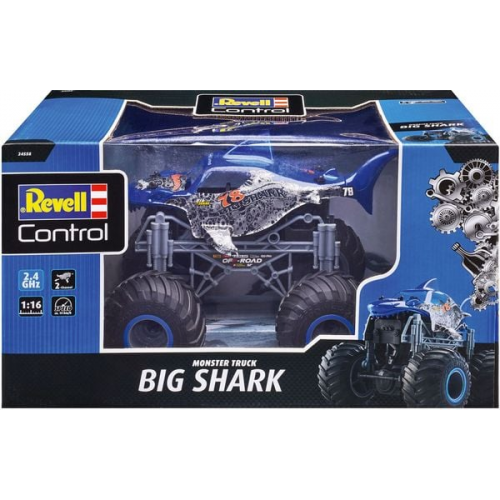 RC Monster Truck Big Shark, Revell Control Ferngesteuertes Auto