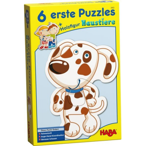 HABA - Erste Puzzles - Haustiere