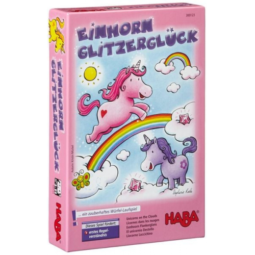 HABA - Einhorn Glitzerglück - Der Wolkenschatz