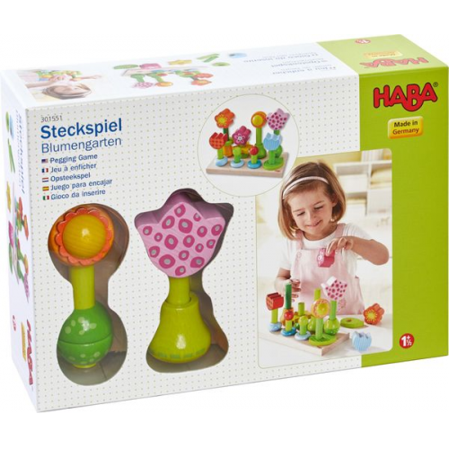 HABA - Steckspiel Blumengarten