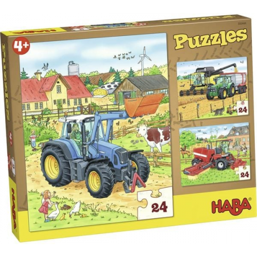 HABA - Puzzles Traktor & Co.