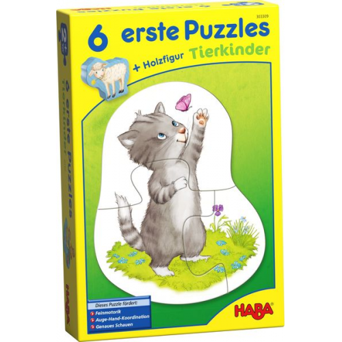 HABA - 6 erste Puzzles - Tierkinder