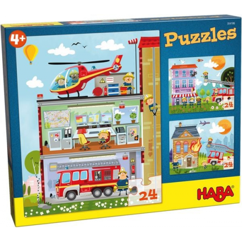 HABA - Puzzles Kleine Feuerwehr