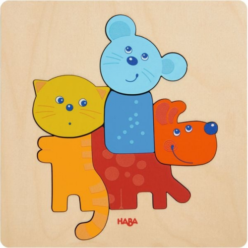 HABA - Holzpuzzle Haustiere