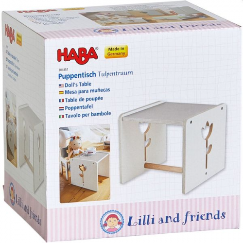 HABA - Puppentisch Tulpentraum