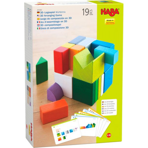 HABA - 3D Legespiel Würfelmix