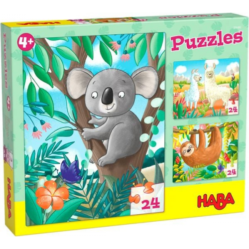 HABA - Puzzles Koala, Faultier & Co.