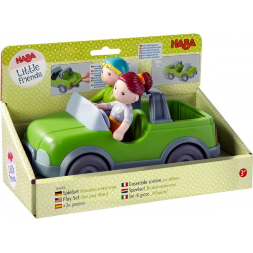 HABA - Little Friends - Spielset Draußen unterwegs