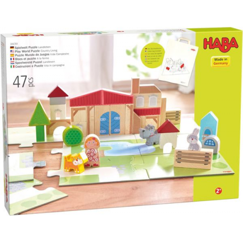 HABA - Spielwelt Puzzle Landleben