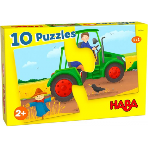 HABA - 10 Puzzles - Auf dem Bauernhof