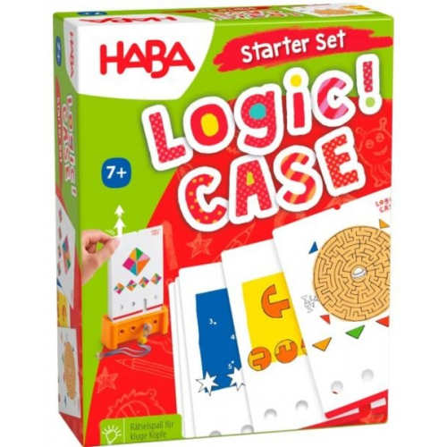 HABA 1306929001 - Logic! CASE Starter Set, 77x Rätselspaß für Kinder 7+