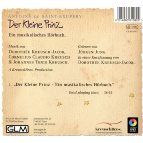 Kleine Prinz - Ein musikalisches Hörbuch/CD