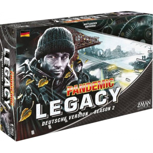 Z-Man Games - Pandemic Legacy - Season 2, Schwarz