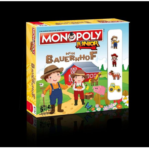 Winning Moves - Monopoly Junior - Mein Bauernhof