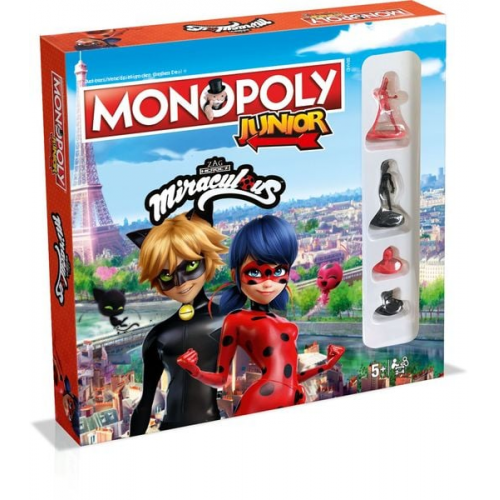 Winning Moves - Monopoly Junior - Miraculous - Lady Bug & Cat Noir