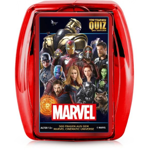 Winning Moves - Top Trumps - Quiz - Marvel Cinematic Universe