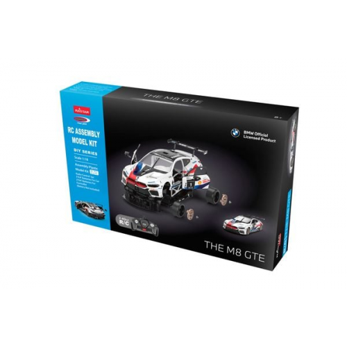 Jamara - BMW M8 GTE 1:18 weiß 2,4GHz Bausatz