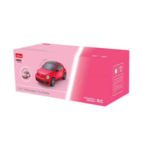 Jamara VW New Beetle 1:24 pink/rot 2,4GHz