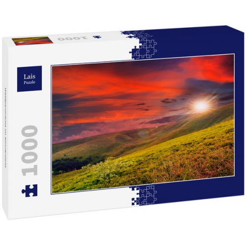 Lais Puzzle Waldpanorama im Sonnenlicht 1000 Teile