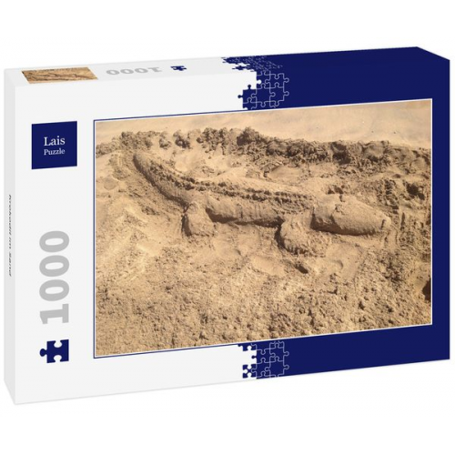 Lais Puzzle Krokodil im Sand 1000 Teile