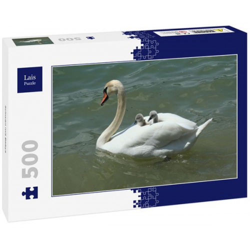 Lais Puzzle Schwan mit Babys 500 Teile