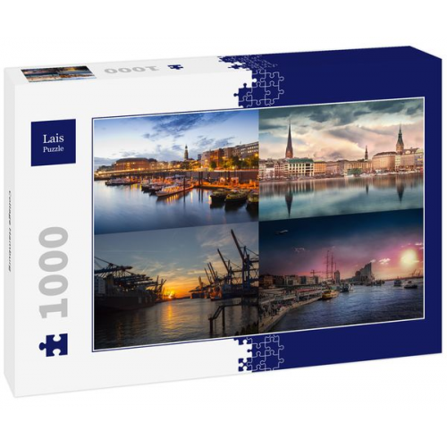 Lais Puzzle Collage Hamburg 1000 Teile